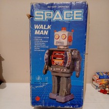 Vintage  Large Tinplate  Space