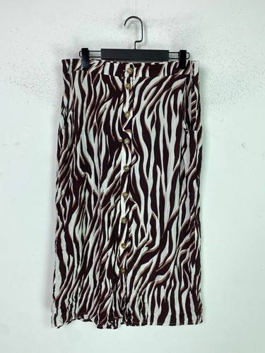 Next brown white zebra - brown,