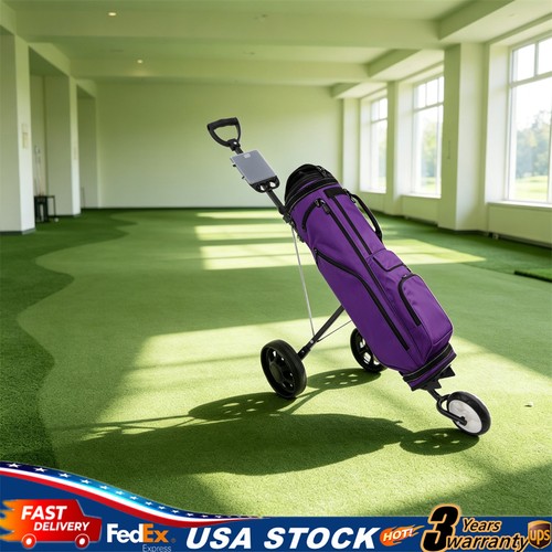 Wheel golf push - golf, cart
