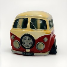 VW Bus Volkswagen Hippie Bus Money Box Bank Small 5” Shudehill
