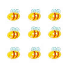 15mm hole bee shape - shape, buttons
