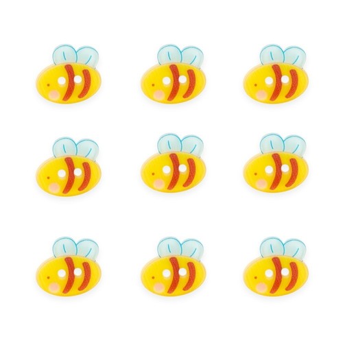 15mm hole bee shape buttons - 2,