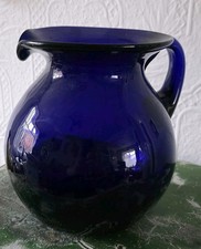 Antique COBALT BLUE GLASS