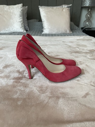 Bennett red suede - lk, round