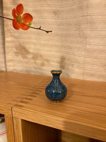 Cloisonne vintage mini - , vase