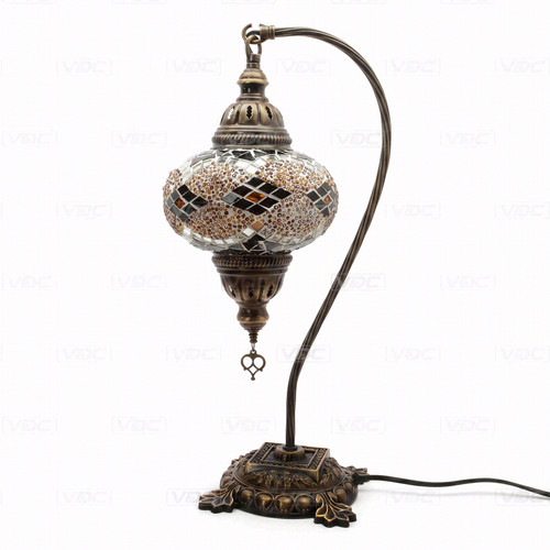 Amber turkish mosaic table - turkish,