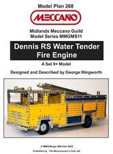 Meccano Model Plan - Dennis RS