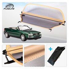 Wind Deflector for Audi 80 (1991-2000) - Collapsible - Beige