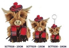 Scottish Highland Tartan Cow
