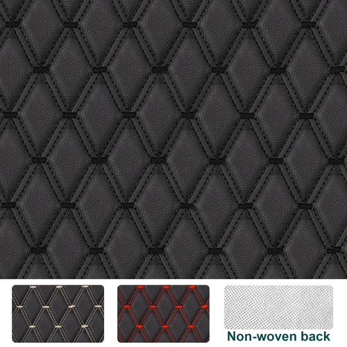 Wide diamond quilted faux - 63",