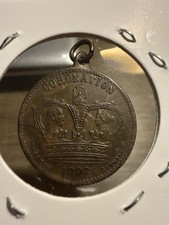 1902 Coronation medal, King