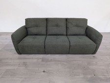 Nicoletti Mesa Forest Green Fabric 3 Seater Sofa RRP £2299