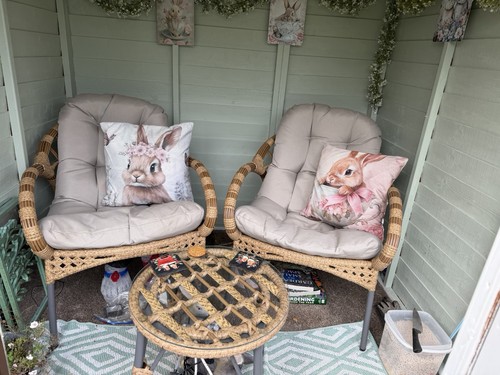 Piece rattan wicker - rattan/wicker, bistro