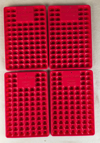 Vintage jell beans - beans, tray