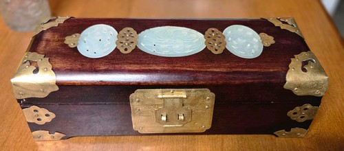 Vintage chinese jewelry - jewelry, box