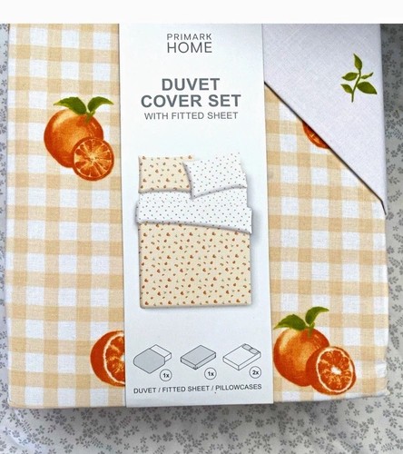 Double duvet cover set - cover, gingham
