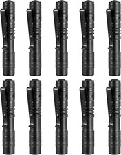 1~20Pcs Led Pen Torch Light Mini Pen Flashlight Pocket Tactical Small penlight