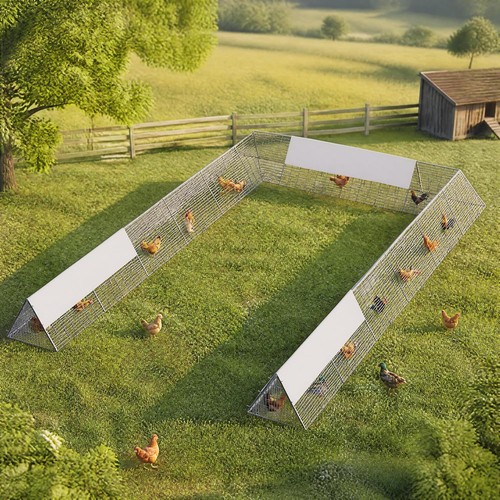 Metal chicken tunnel - metal,