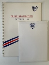 1988 Lancia Press Information
