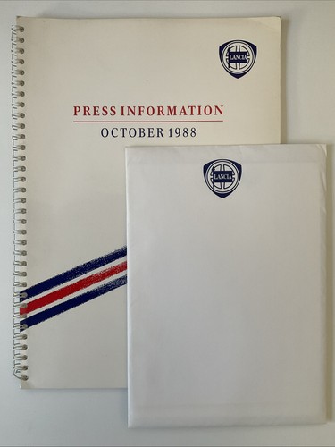 1988 lancia press information - 1988,