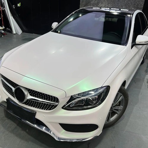 Matte aurora white vinyl - white,