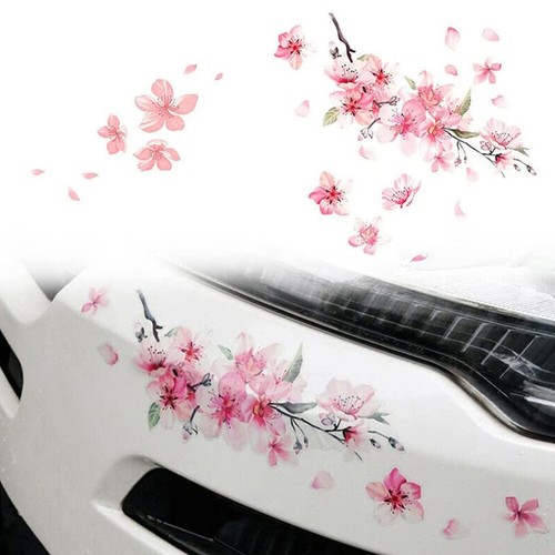 Pink blossom cherry vinyl - pink,