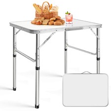Folding Table Heavy Duty Camping Table for Buffet Wedding Market Garden Party 