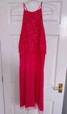 Christmas Red Sequin 'Showcase' Dress by Dorothy Perkins Size 10