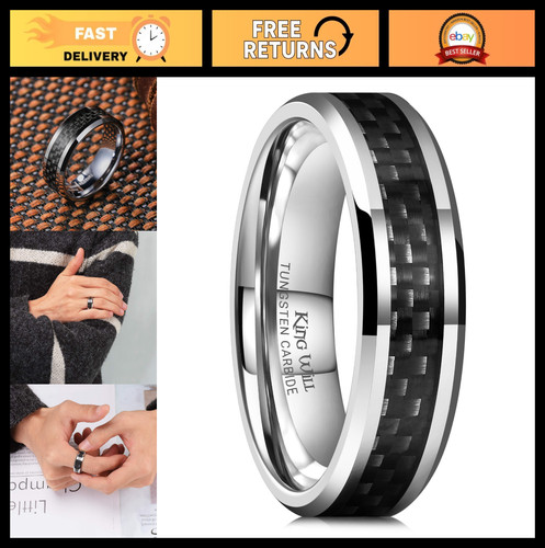 8mm men tungsten wedding - men's,