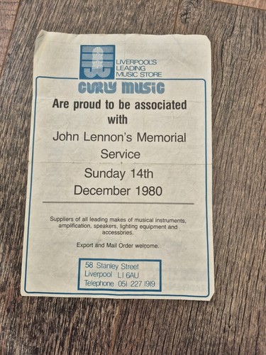 Original 1980 john lennon - original,
