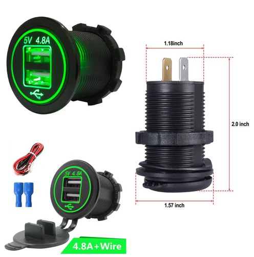 Dual usb charger socket - usb,