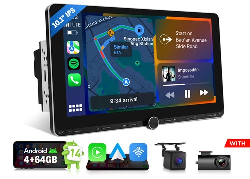 Cam dvr double - din, android