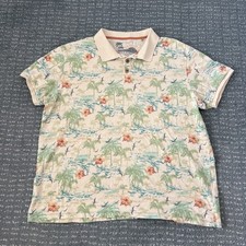 Men’s Mantaray Hawaiian Polo Shirt / 3XL - XXXL / Chest 51-54” Nearly New ❤️