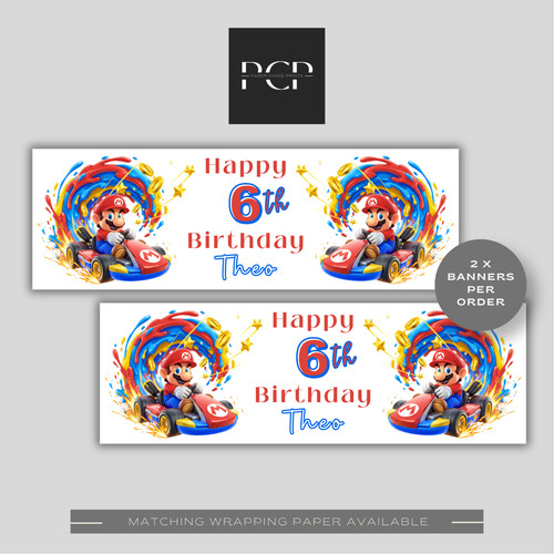 Personalised super mario - super,