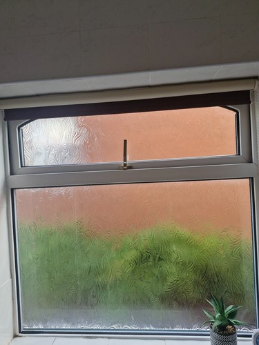 White upvc window used - upvc,