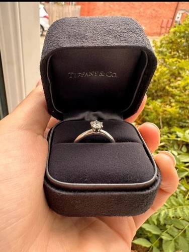 Platinum tiffany 0 46 ct - platinum,