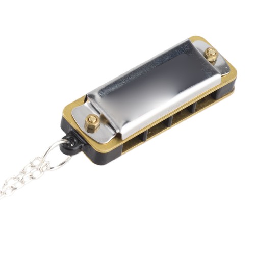 Harmonica necklace design - necklace,