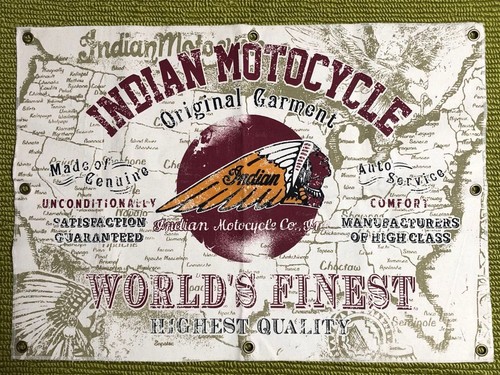 Indian motorcycle flag banner - motorcycle,