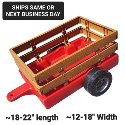 Ertl red farm wagon trailer - wagon,