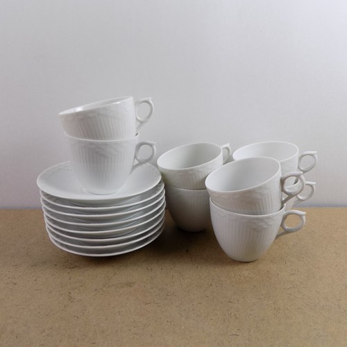 Royal copenhagen white half - royal,