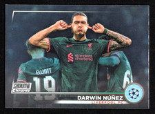 2023 Topps Stadium Club Chrome Darwin Nunez Liverpool UEFA Champions League
