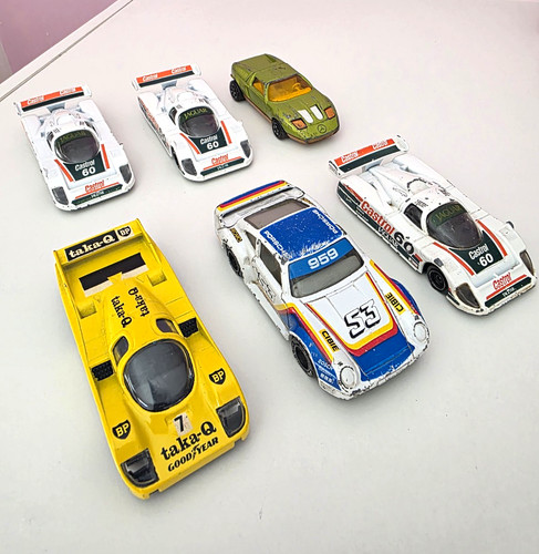 Vintage diecast motorsport - vintage,