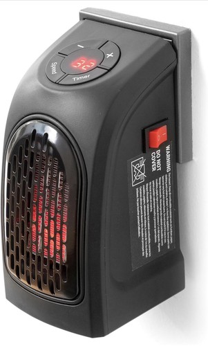 Portable heater wall - wall, plug