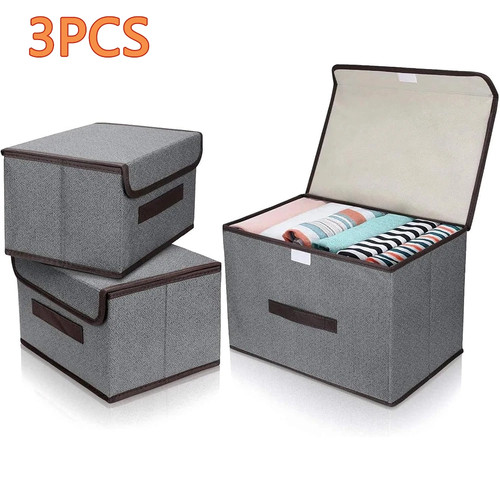 6pcs foldable canvas - foldable, storage