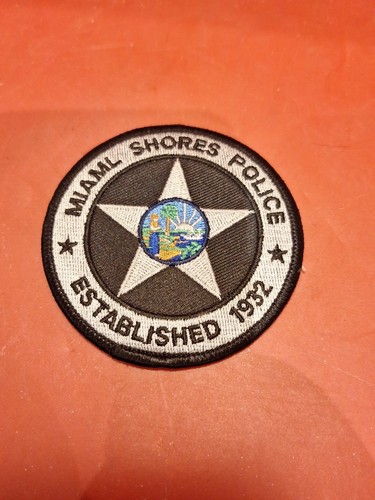 Miami shores police cloth - shores,