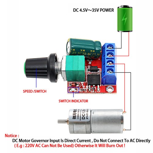 Metal gear motor - gear, low