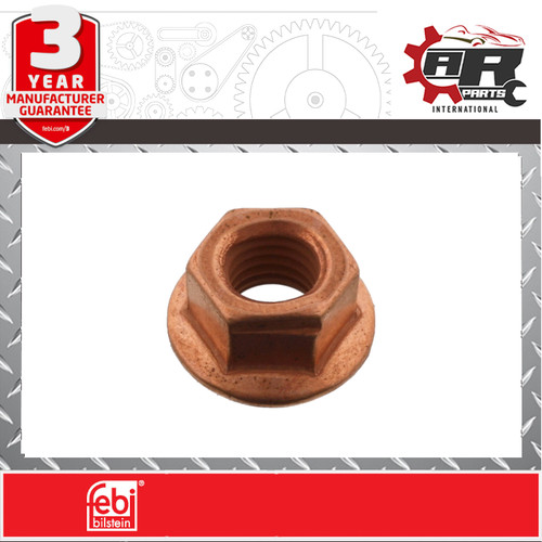 Exhaust manifold nut m8x1 25 - exhaust,