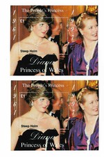GB Steep Holm postage stamps mini sheets x 2. Diana Princess of Wales