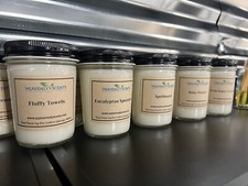 8 oz Mason Jar Soy Wax Candle