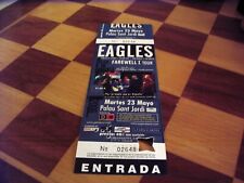 EAGLES TICKET BARCELONA 2006